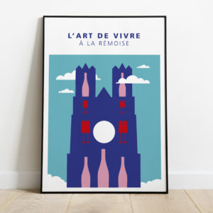 Mockup - Affiche "Cathédrale été"