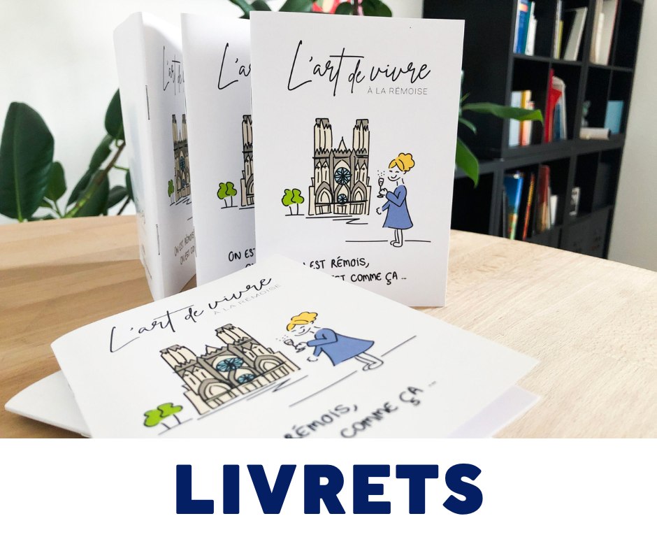 Livrets humour art de vivre à la rémoise Image CTA pour cartes postales
