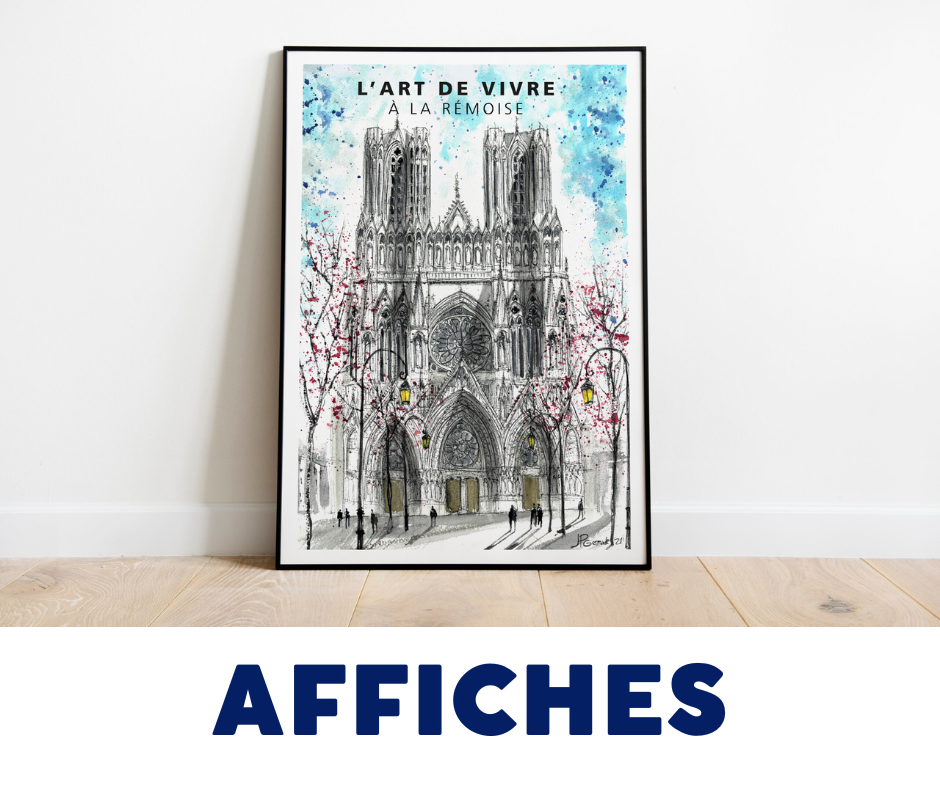 affiches art de vIvre à la rémoise